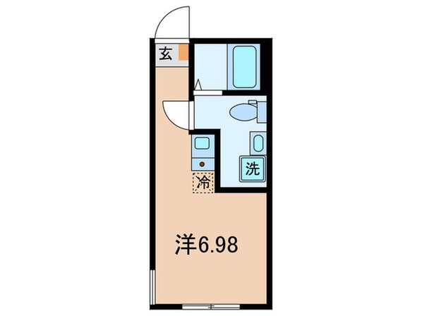 オークレジデンス川崎の物件間取画像